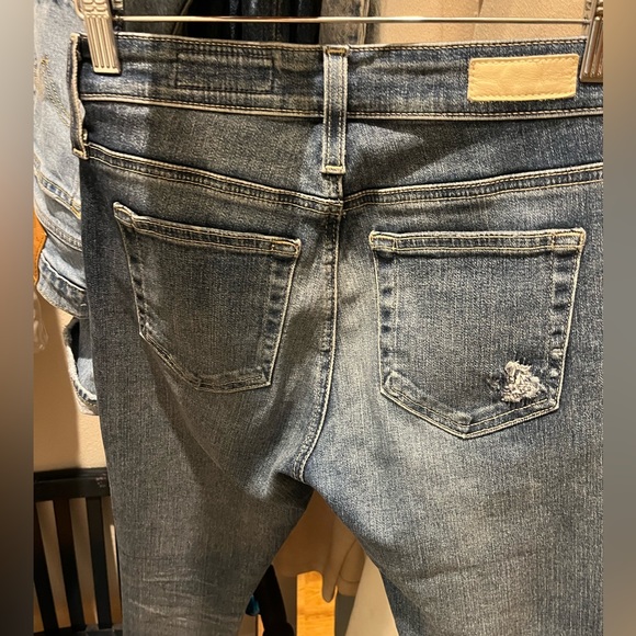 AG Farrah Skinny Ankle distressed 25 - Picture 7 of 9